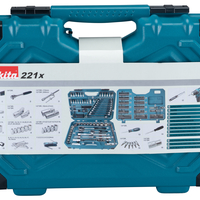 Makita E-10883 sada bitů a montážních klíčů 221ks