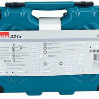 Makita E-10883 sada bitů a montážních klíčů 221ks